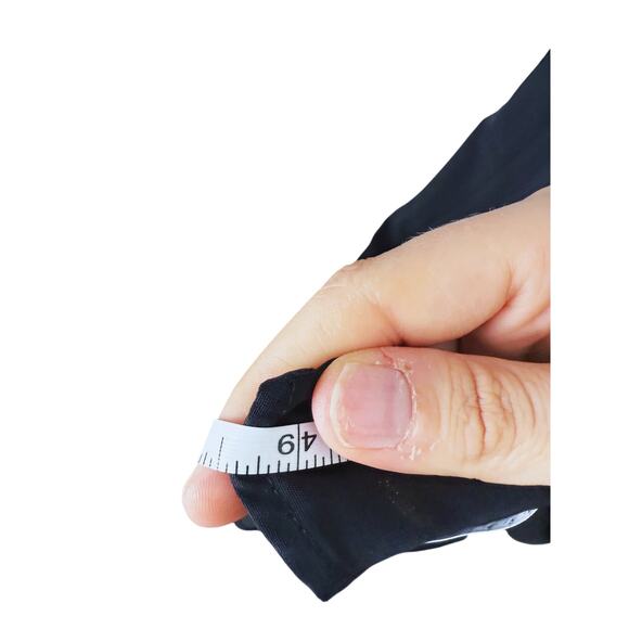 Abercrombie Off Shoulder Ruched Black Midi Dress Small Black Event Cocktail LBD - Picture 11 of 12